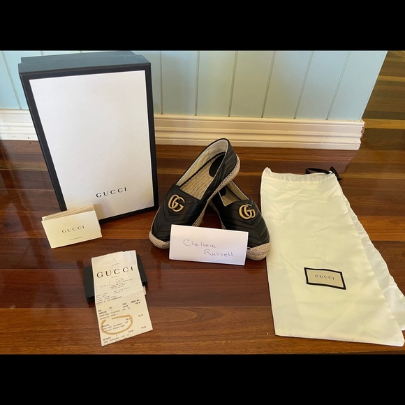 GUCCI ESPADRILLES SIZE 38 - Picture 5 of 5